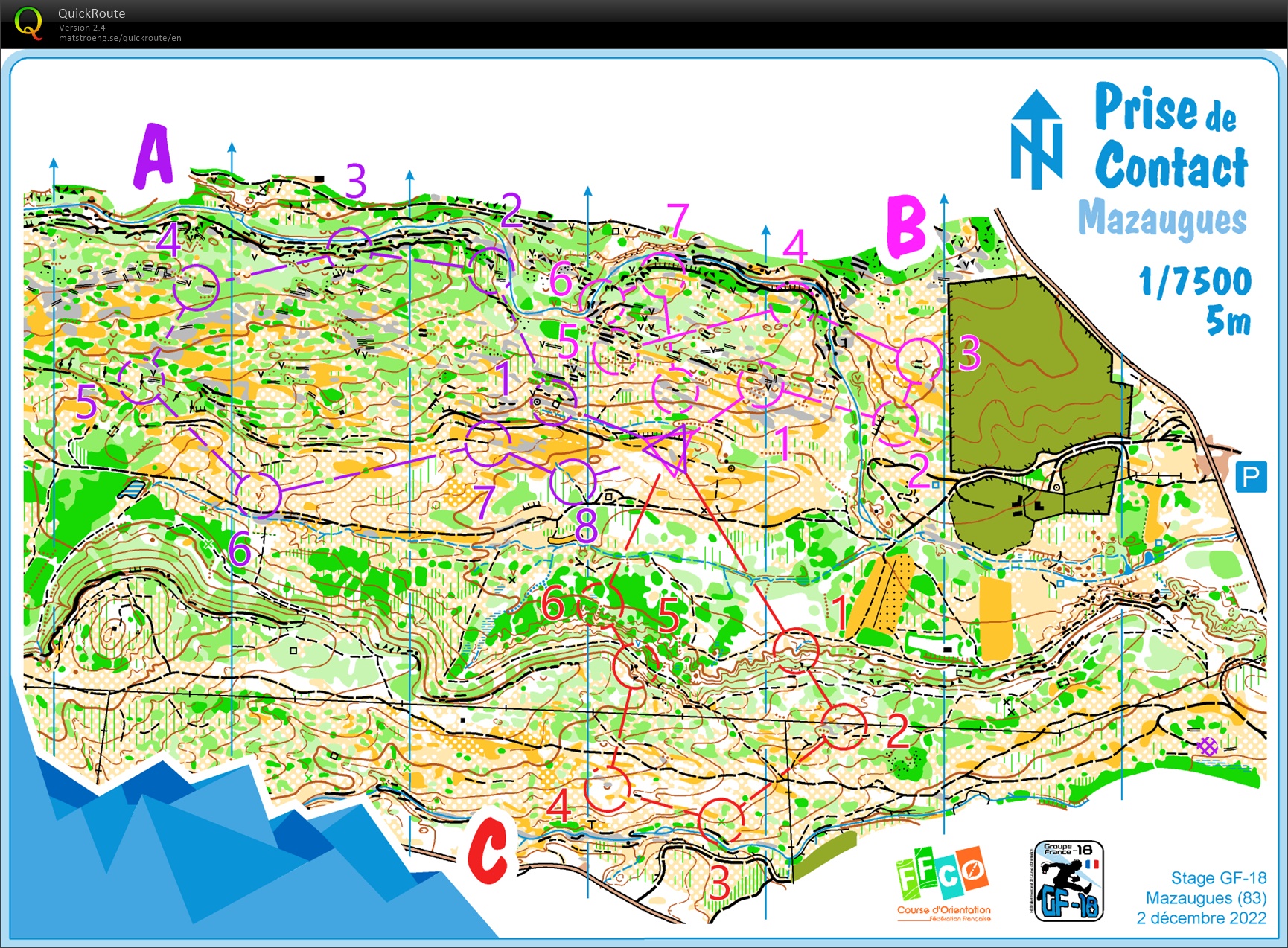 Stage GF-18 Aix-en-Pce // 2) Prise de Contact (2022-12-02)