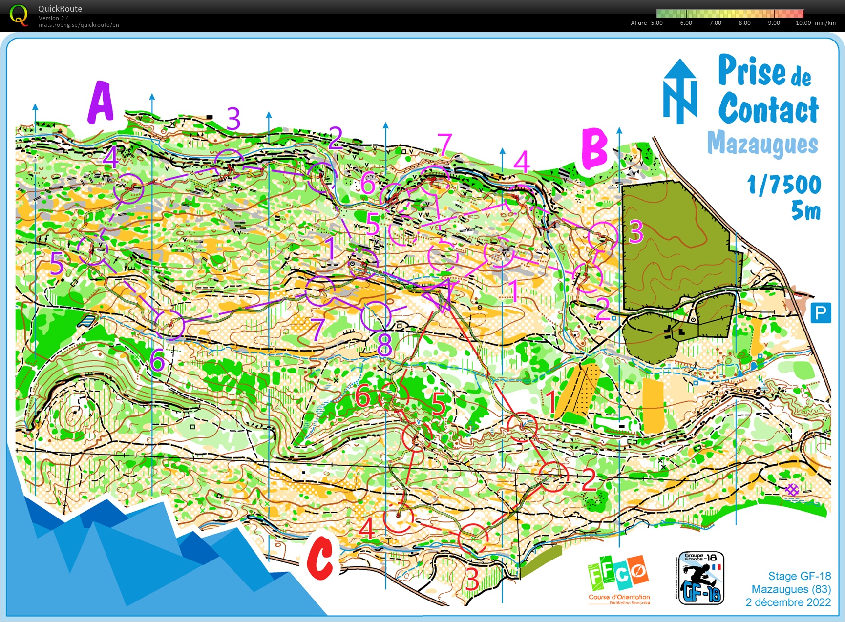 Stage GF-18 Aix-en-Pce // 2) Prise de Contact (02.12.2022)