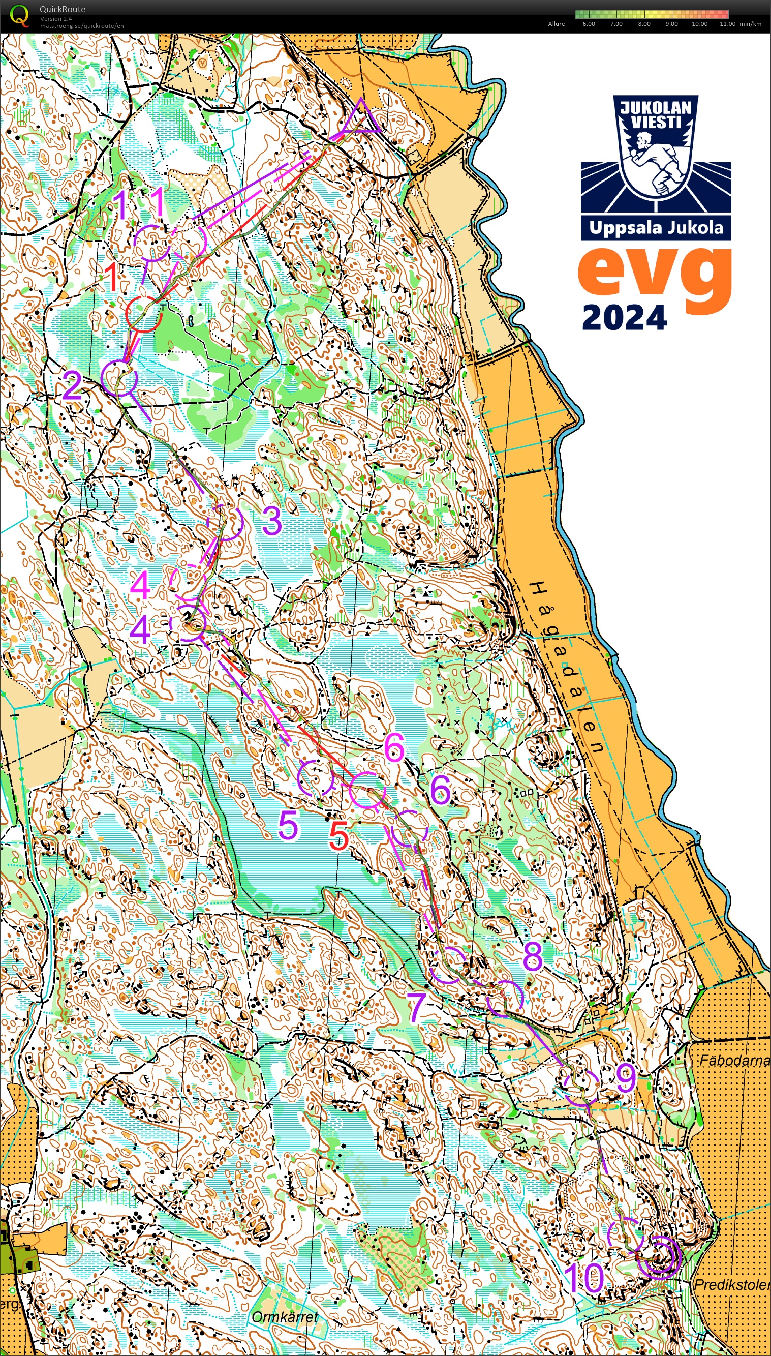 Uppsala-Jukola (6) Nåsten retour (12/06/2024)