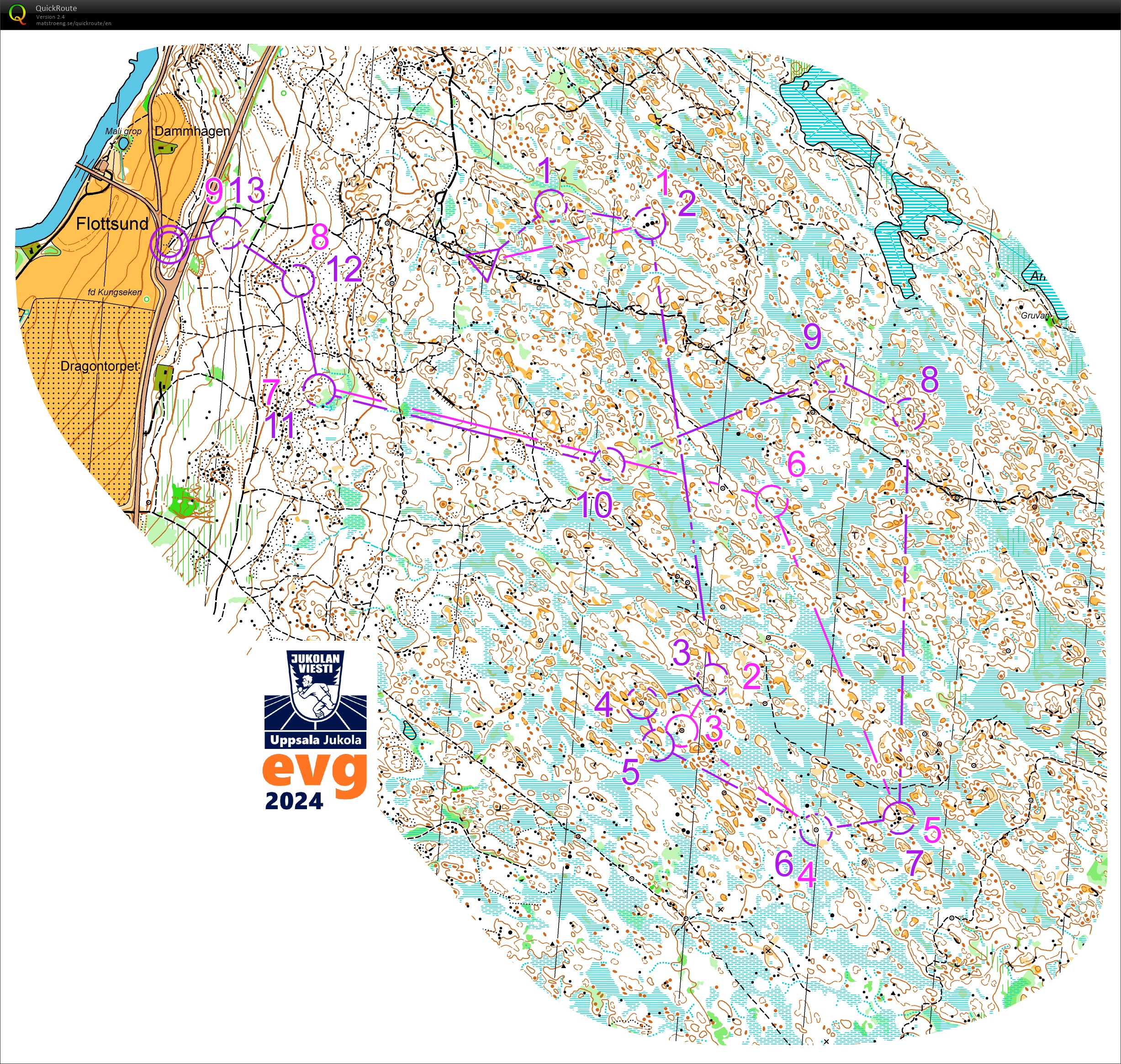 Uppsala-Jukola (10) Lunsen (17.06.2024)