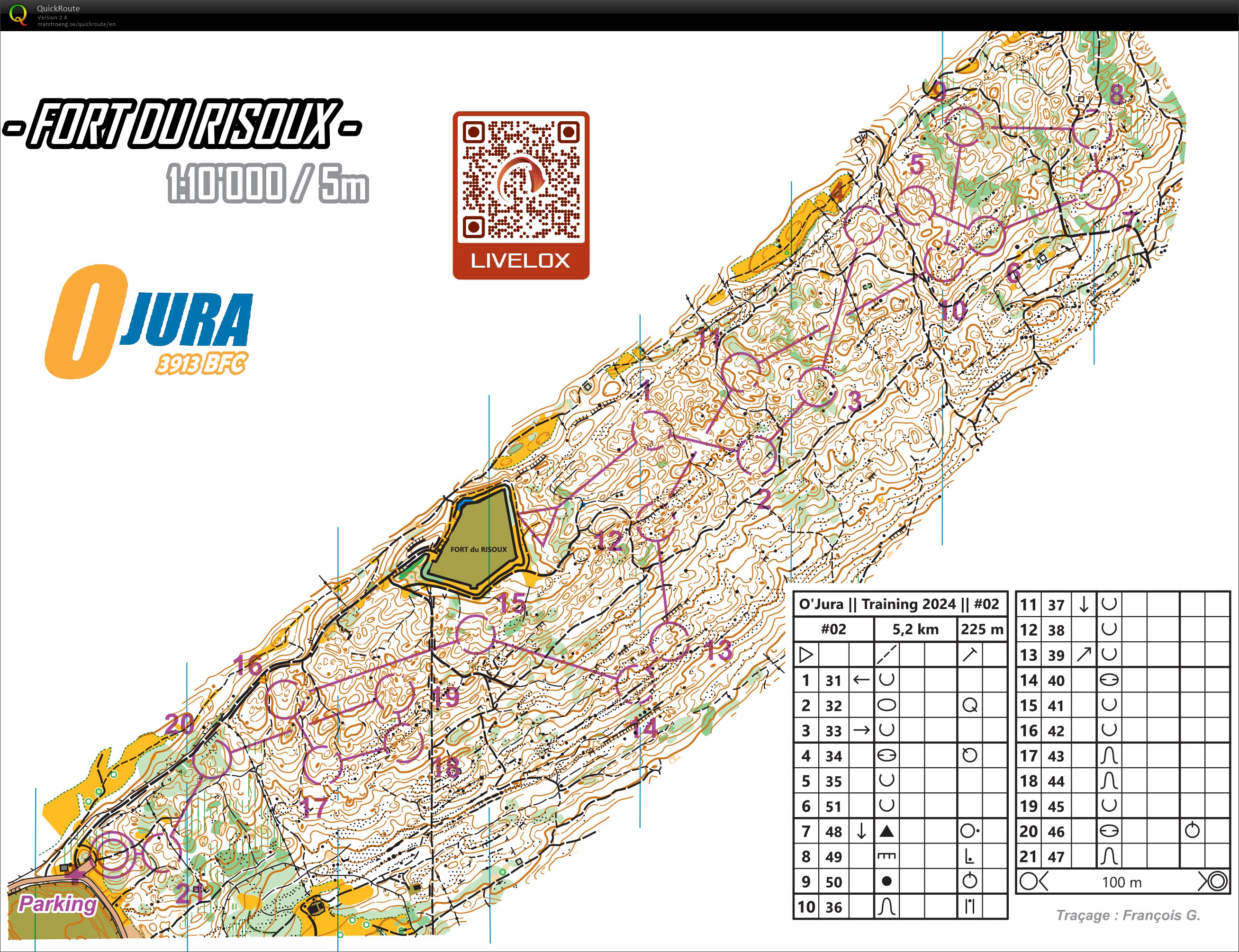 #02 - Fort du Risoux - Training Package O'Jura 2024  (15/07/2024)