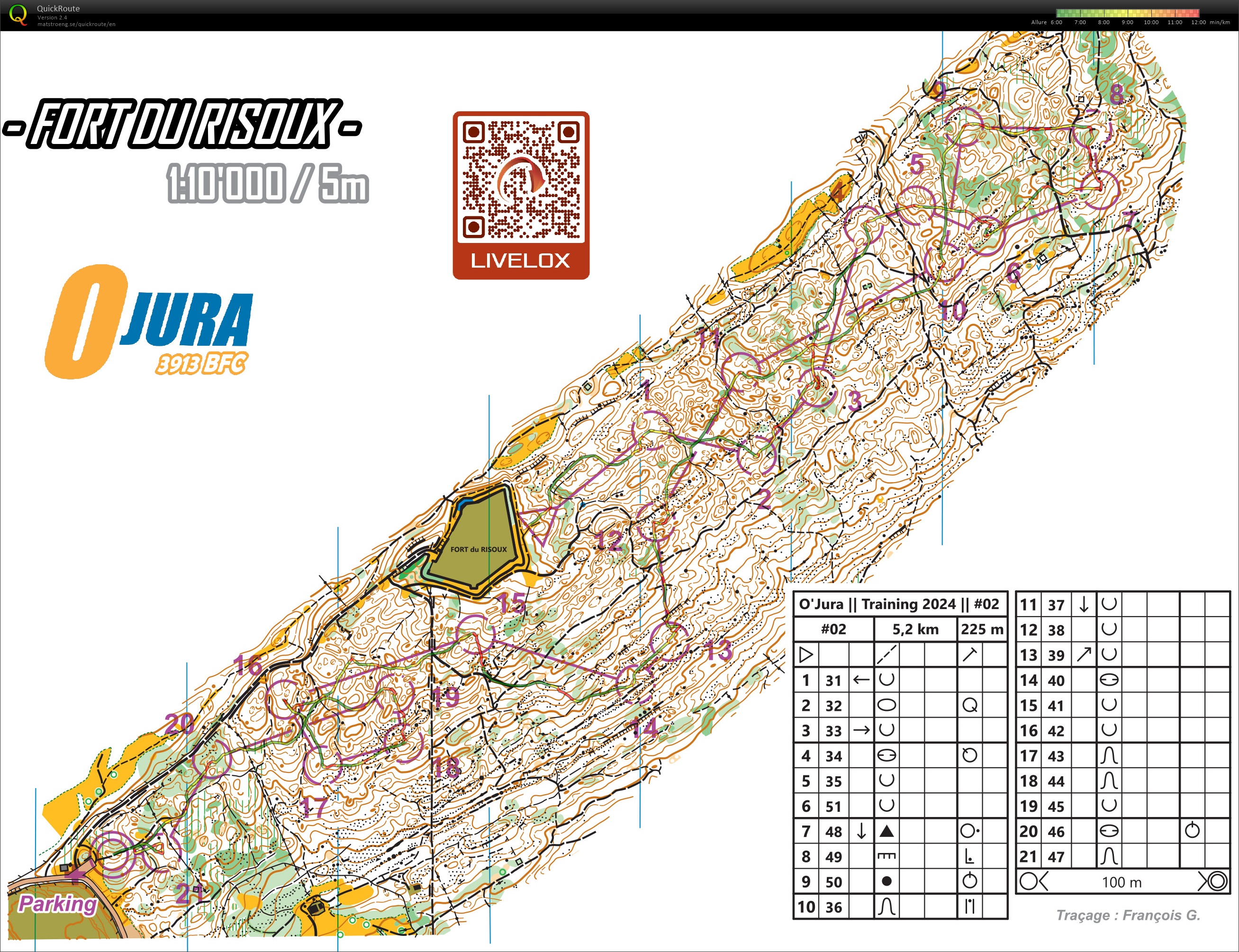 #02 - Fort du Risoux - Training Package O'Jura 2024  (15/07/2024)